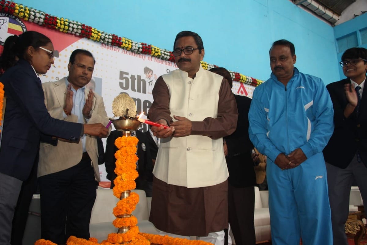 Amar Ujala Foundation Manav Academy of Martial Arts Joint aegis Karate Kumbh in varanasi