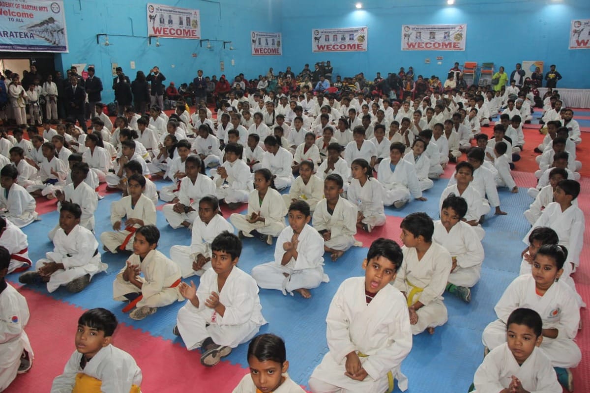 Amar Ujala Foundation Manav Academy of Martial Arts Joint aegis Karate Kumbh in varanasi