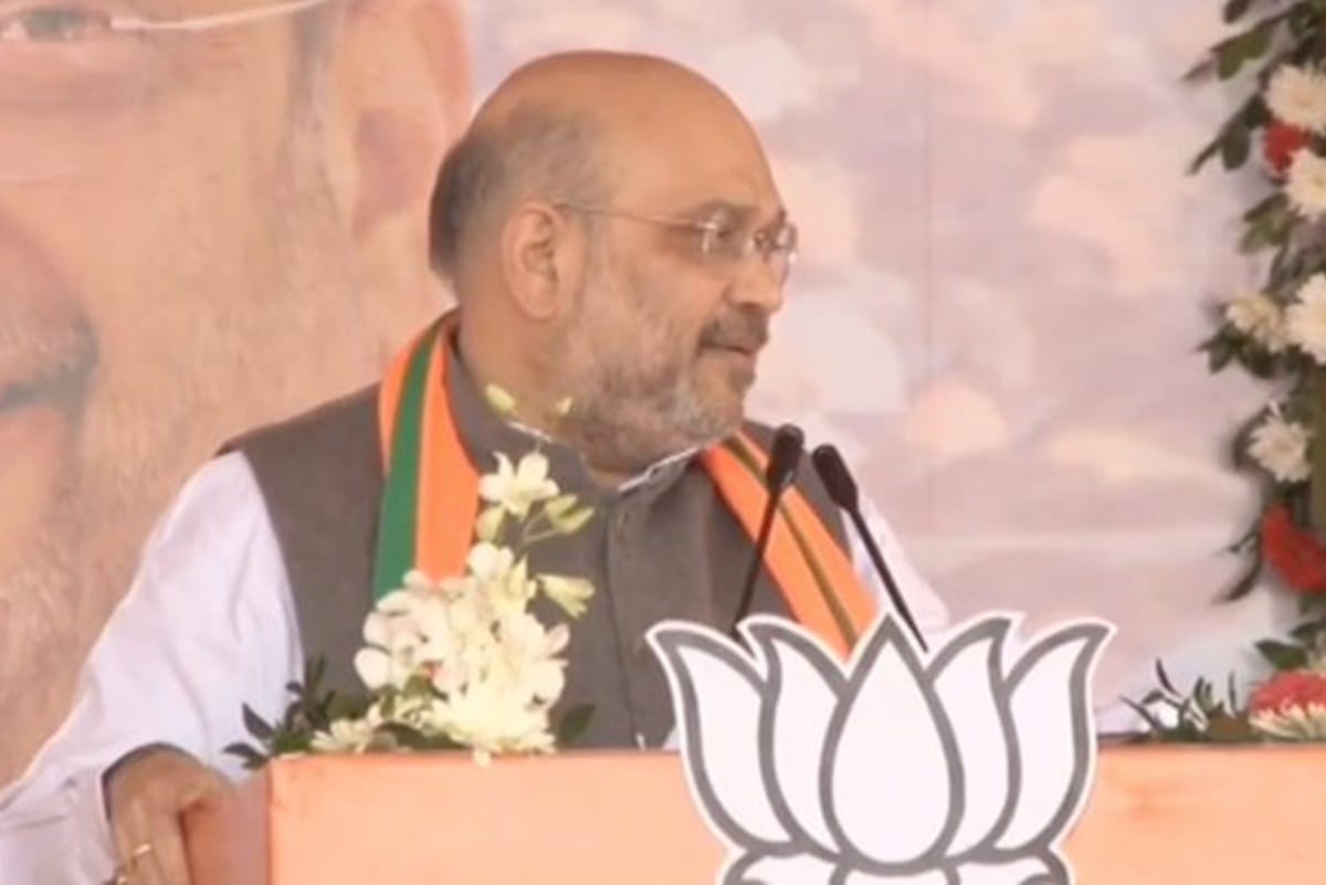 Amit Shah address rally in rohini Delhi
