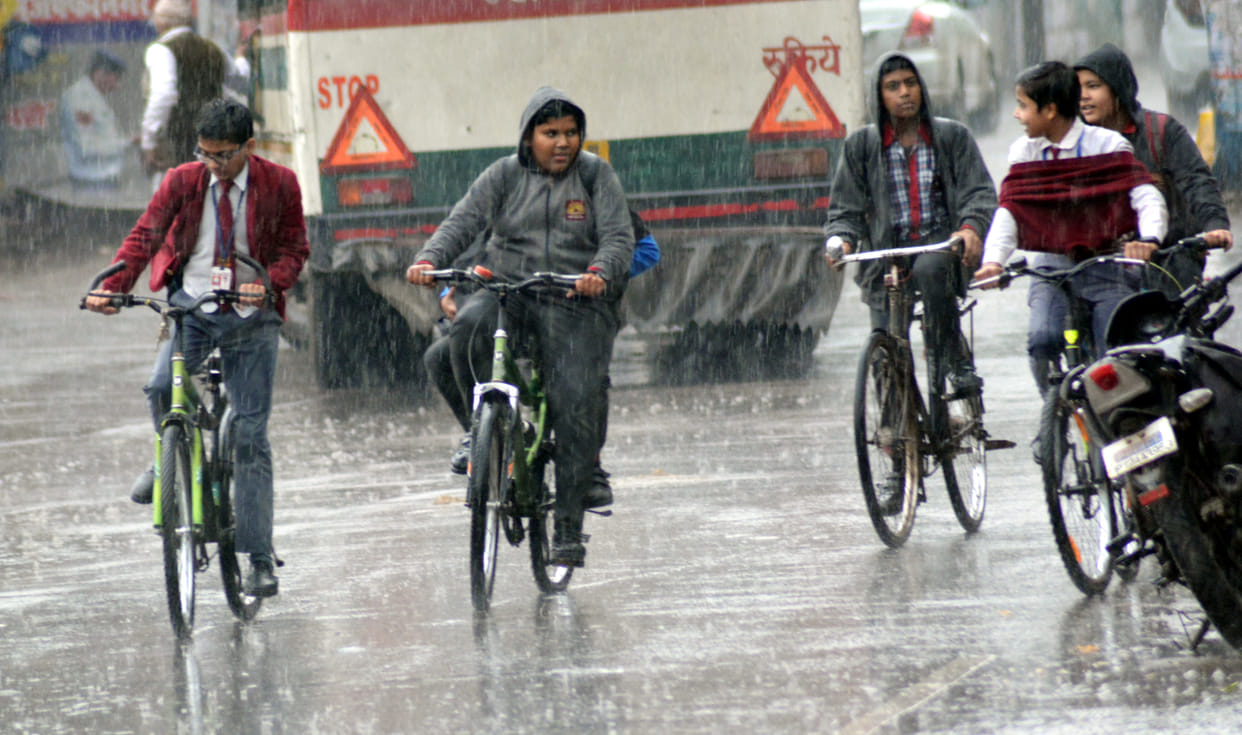 Winter increased due to rain in Muzaffarnagar