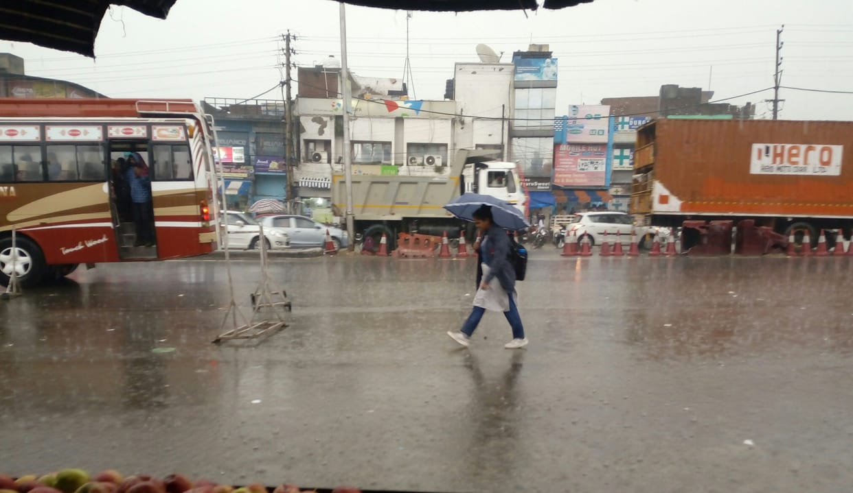 rain fall