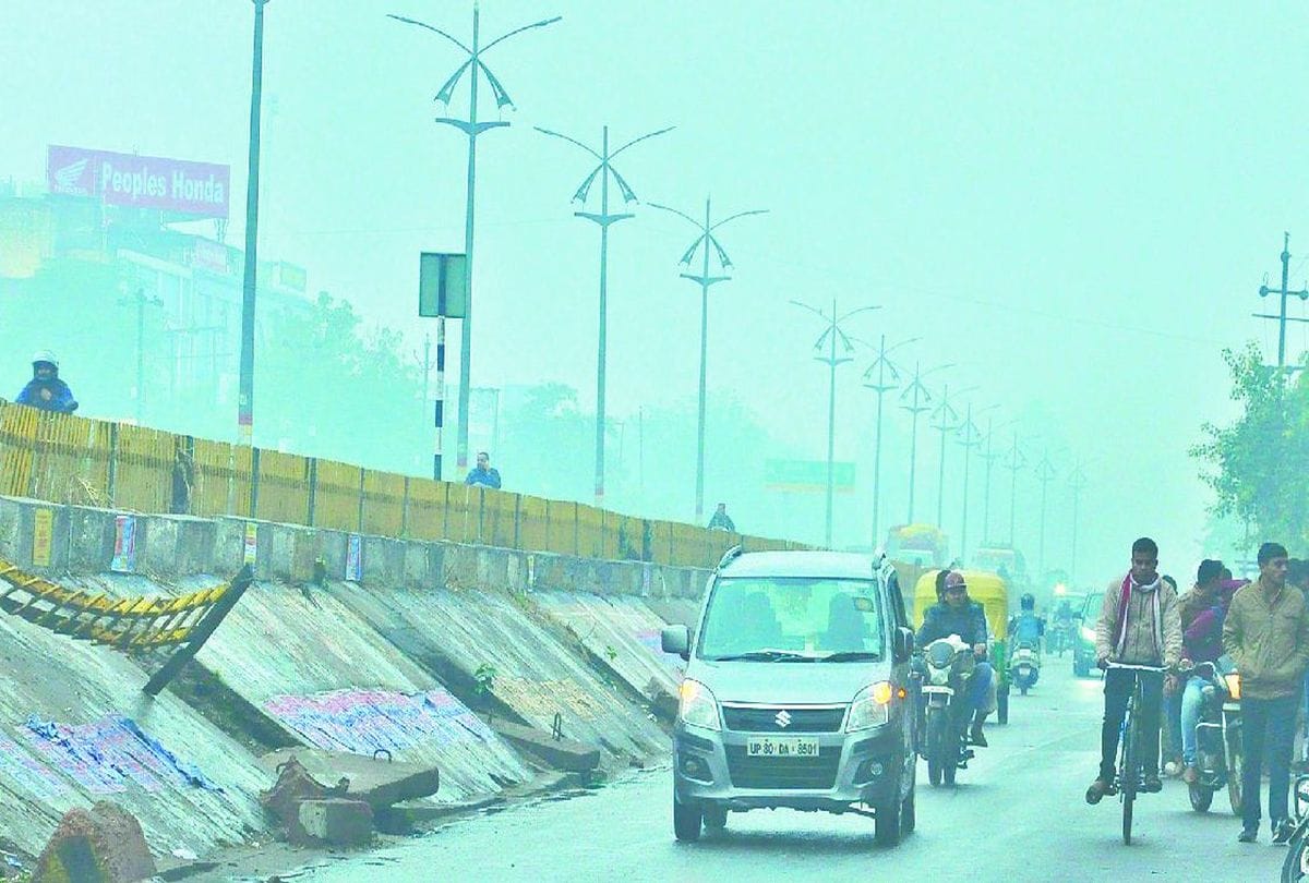 agra weather change due to rain and hailstorm