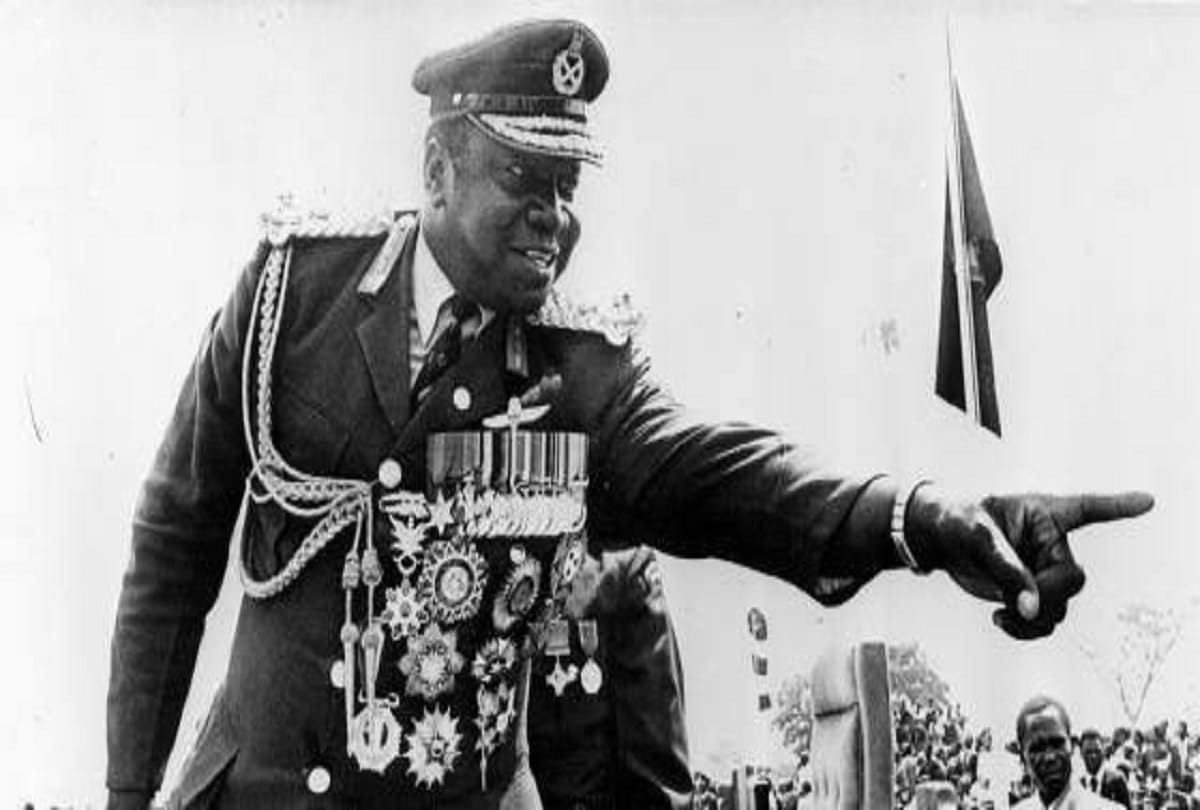 idi amin The dreaded and cruel dictator of Uganda who hates Indians and ate human flesh