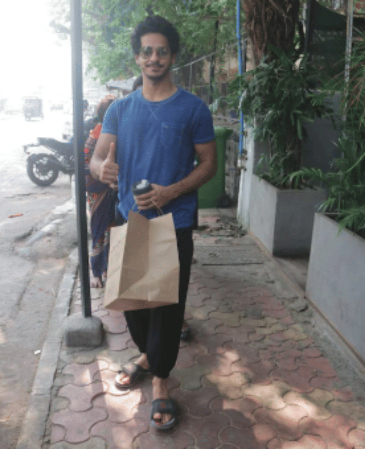 ishaan khatter distributed food poor people in mumbai here photos