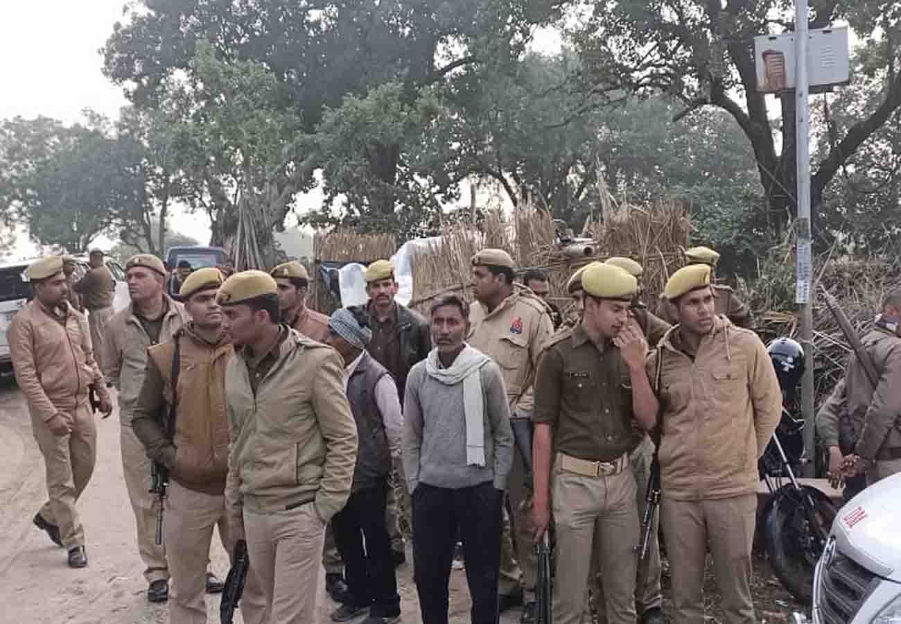 fatehpur case: misdeed victim body burned 75 percent