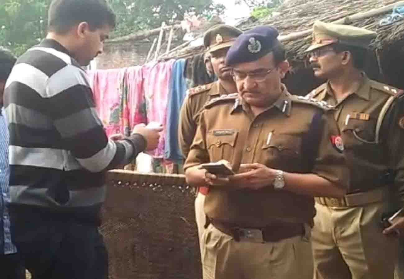 People panic in village after burning misdeed victim with kerosene