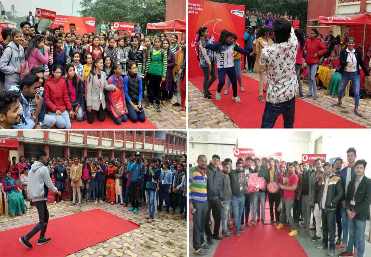 Fastest Challenge Hunt Show Contest from Amar Ujala and Vodafone in kanpur