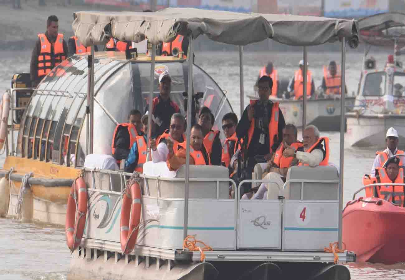 Modi said after seeing Sisamau Nala, commendable work done, review meeting of namami gange project