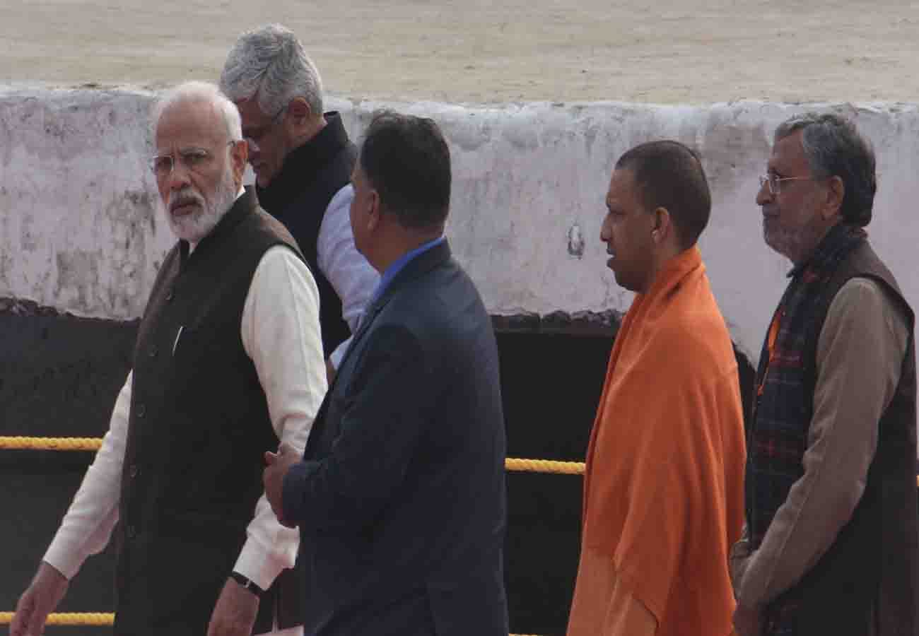 Modi said after seeing Sisamau Nala, commendable work done, review meeting of namami gange project
