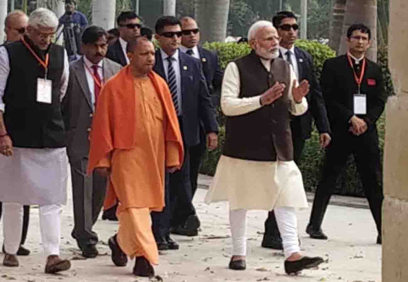 pm modi in kanpur for review meeting of namami gange project
