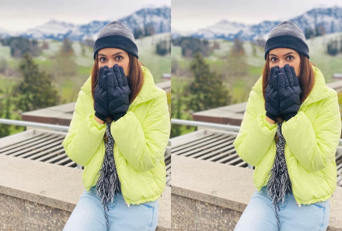 kriti sanon share picture from switzerland