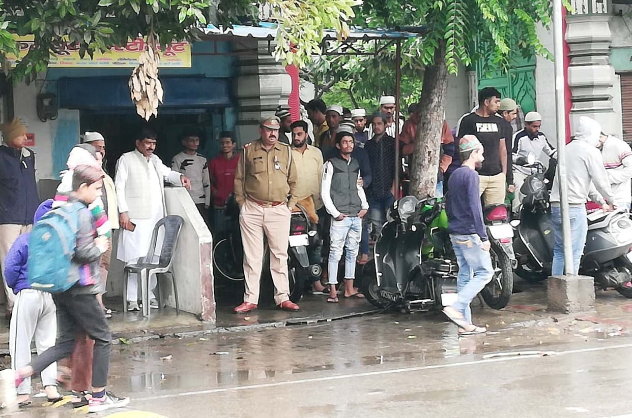 peaceful procession against CAB