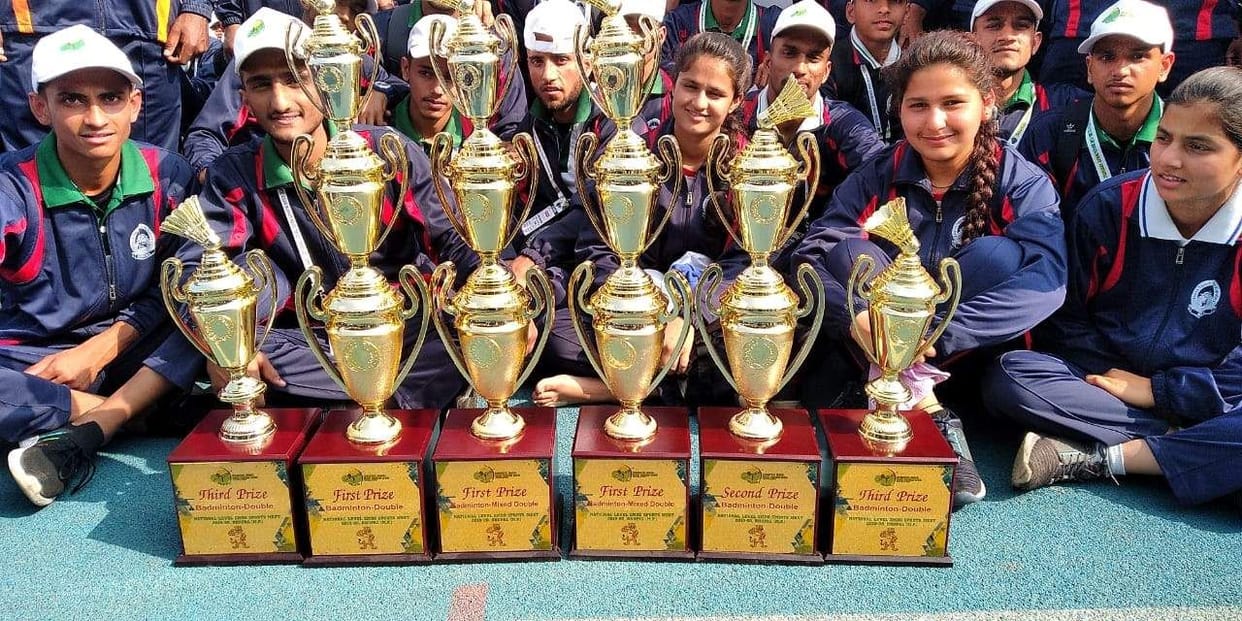 Eklavya won 21 gold, 18 silver and 9 bronze medals