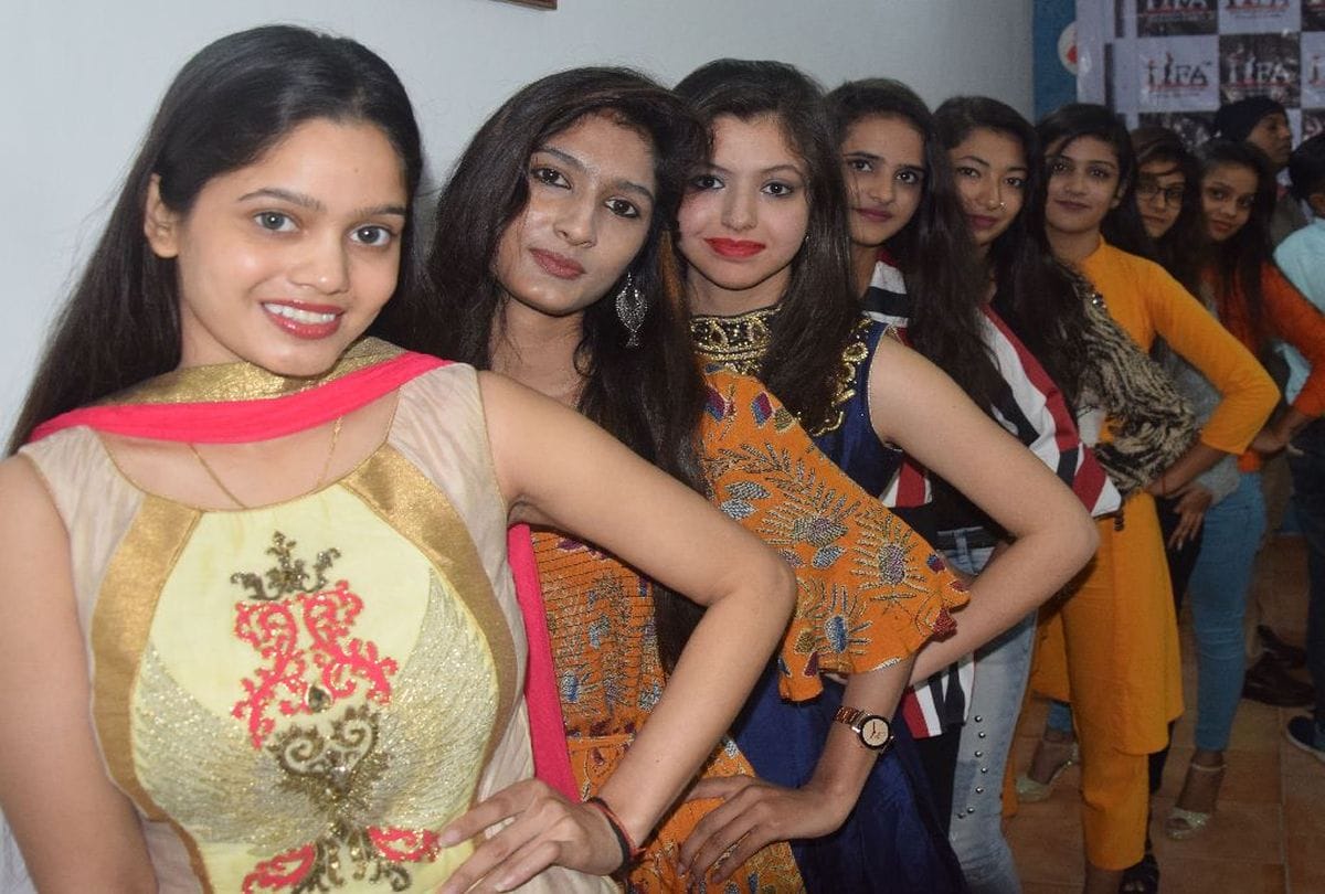 Models Audition for Face of IIFA in agra