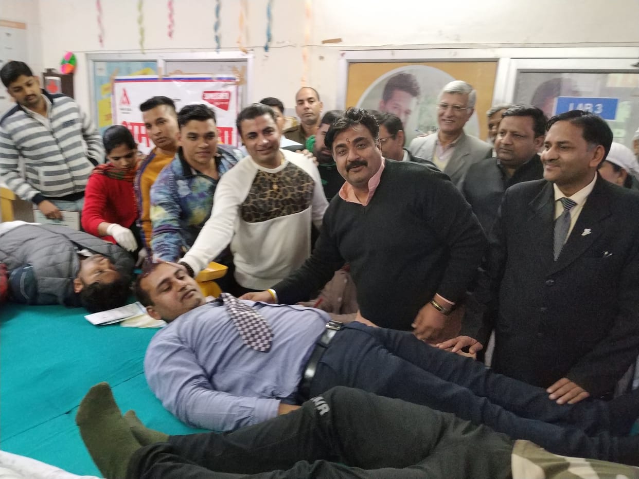 Blood donation is a resolution in life that has no alternative : Dr. Midha
