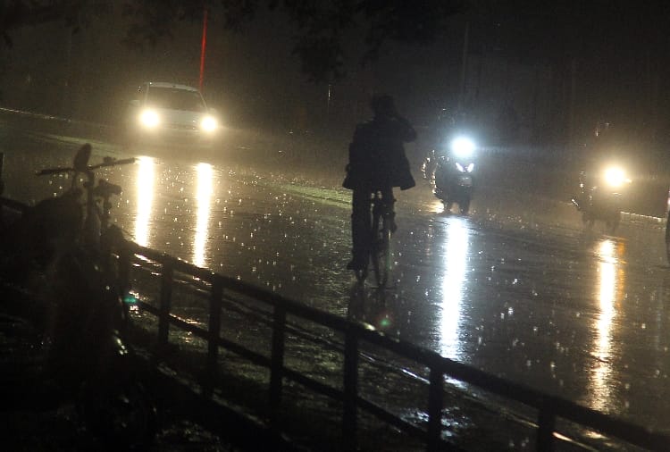 Temperature fall down in Punjab-Haryana and Chandigarh due to havvy rain