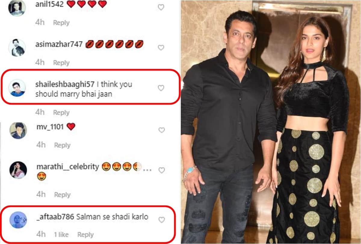 Dabangg 3 Actress Saiee Manjrekar looks like a Sonali Bendre Fans said Marry salman Khan