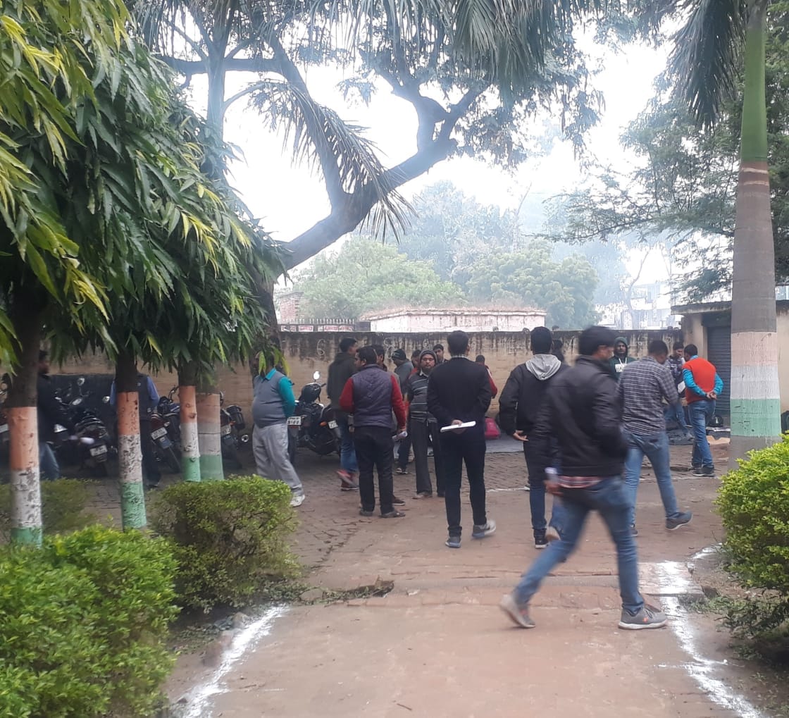 58 percent of the students participated in the PCS pre first shift exam in varanasi