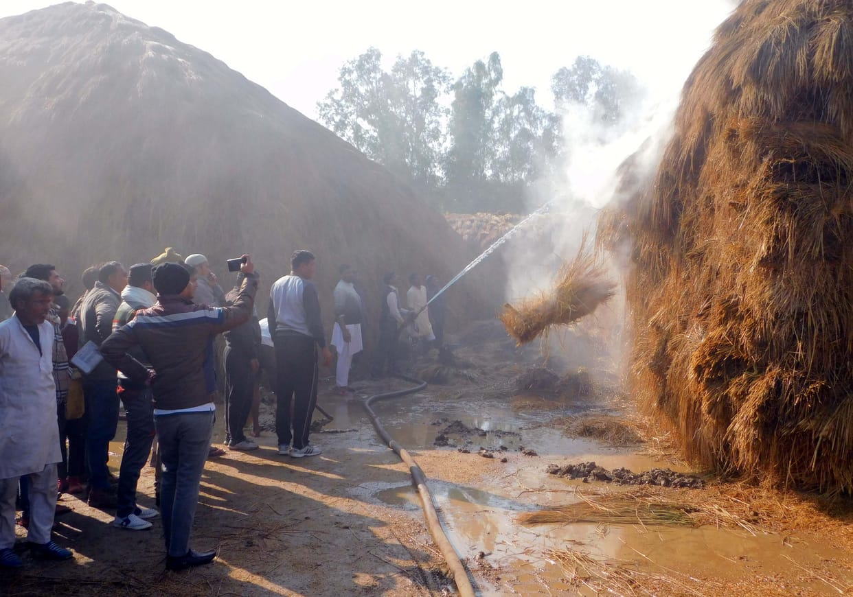 Fire in stall's stock, found within five hours