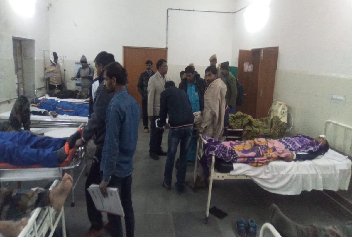 Jaisalmer collision between an army truck and a turbo near Sonu village