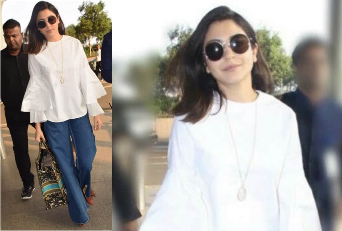 anushka sharma carry tote bag worth approx 2 lakh in airport