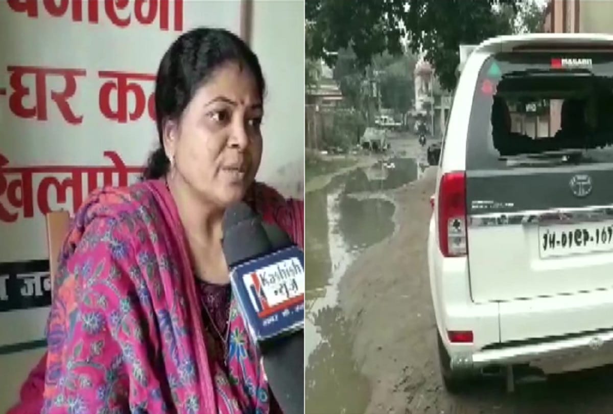 Bihar miscreants attack car of BJP Mahila Morcha state vice-president Shobha Sinha in Gaya