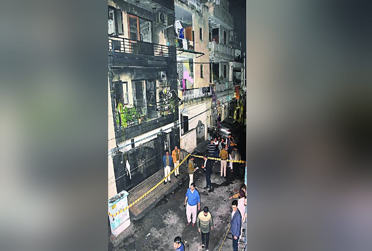 shalimar bagh fire There were voices of shouting from the building