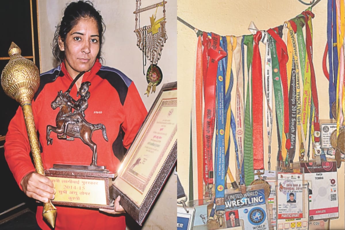 Lado, Baghpat wrestler Anshu tomar is becoming an inspiration for other girls
