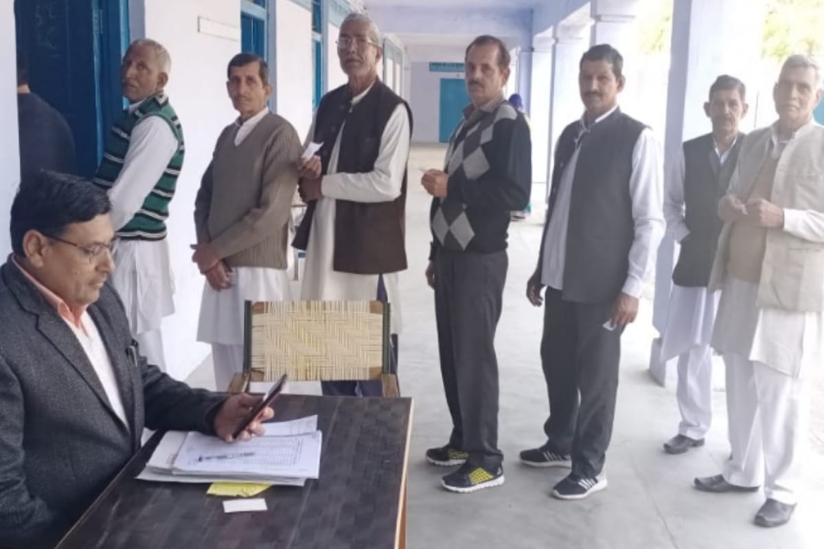 School Management Committee Election held as same as Lok Sabha Election in Muzaffarnagar