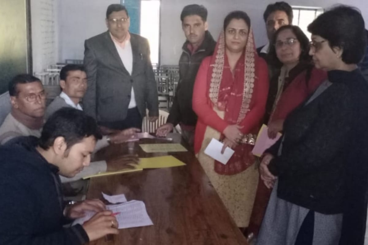 School Management Committee Election held as same as Lok Sabha Election in Muzaffarnagar