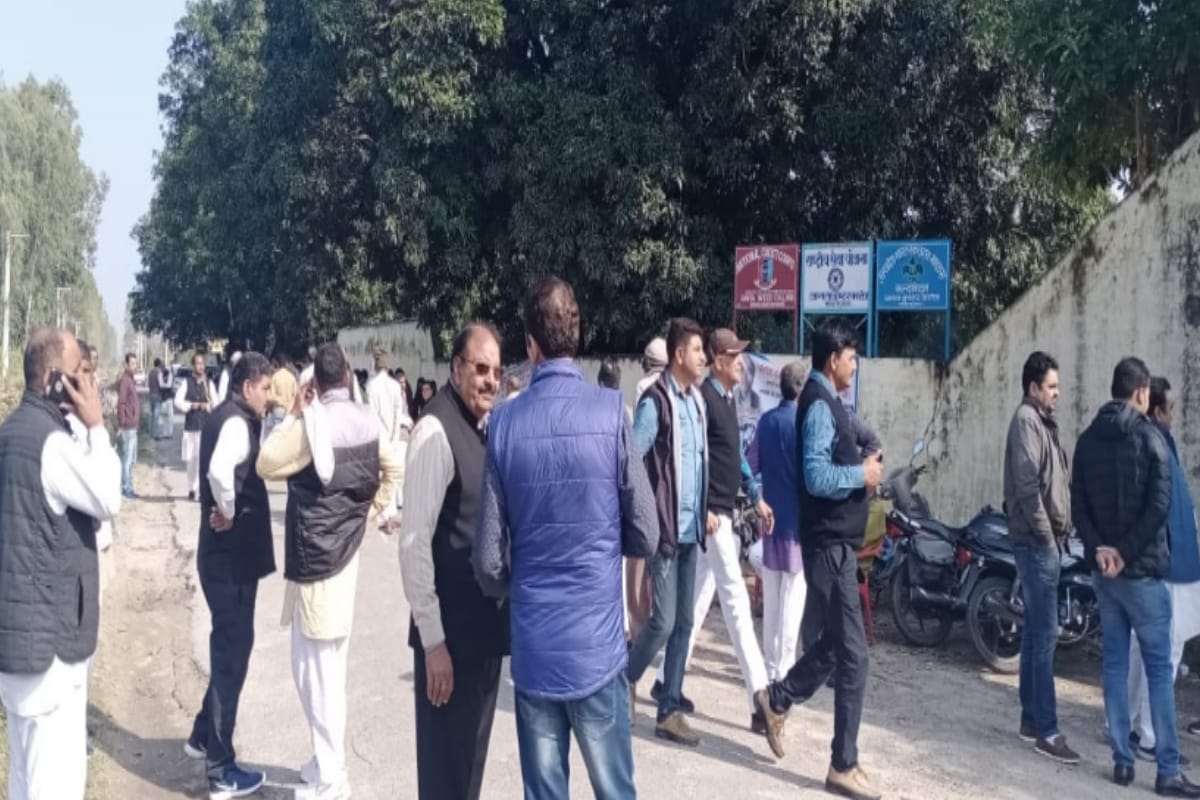 School Management Committee Election held as same as Lok Sabha Election in Muzaffarnagar