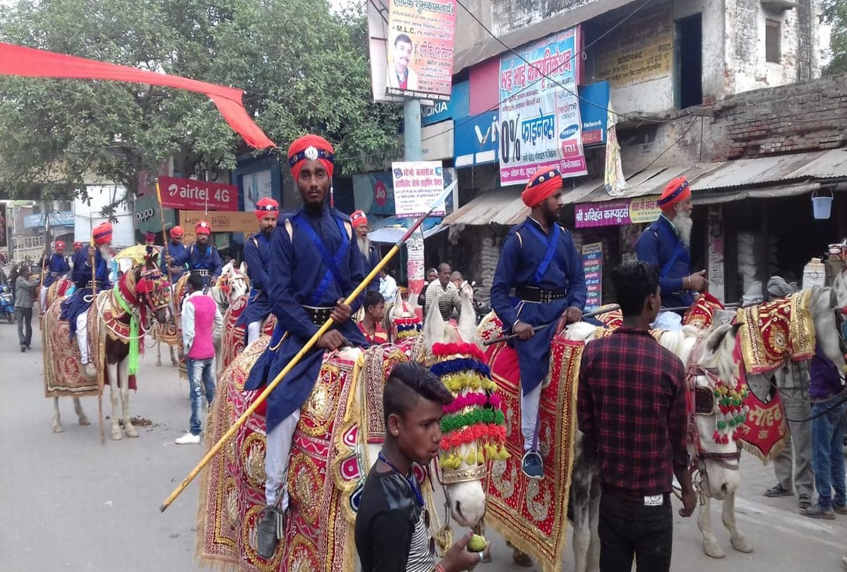 prakash parv nagarkirtan held in tundla firozabad