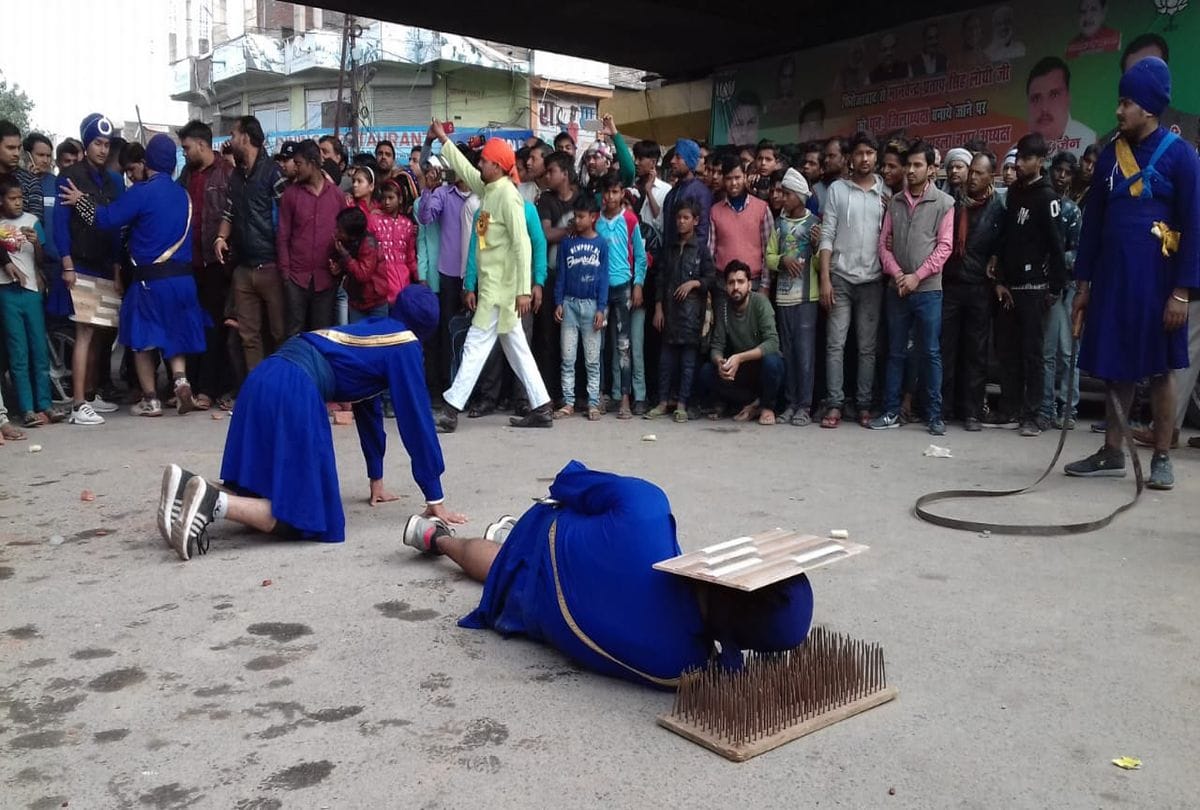 prakash parv nagarkirtan held in tundla firozabad
