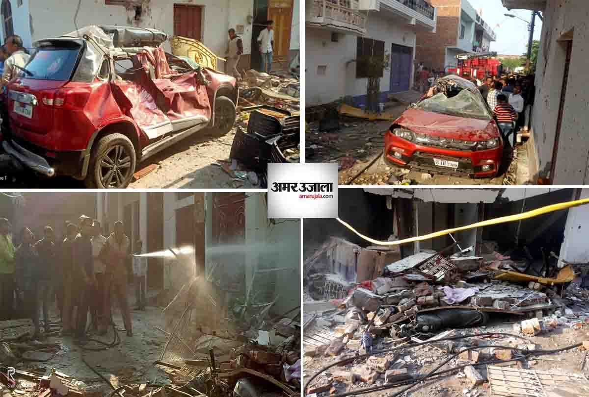Cylinder cracked with a loud explosion, six people injured