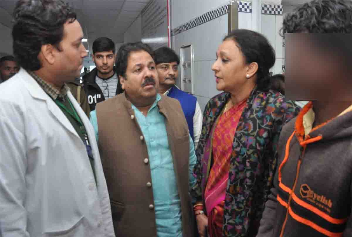 National Women's Commission member and Congress leader met misdeed victim