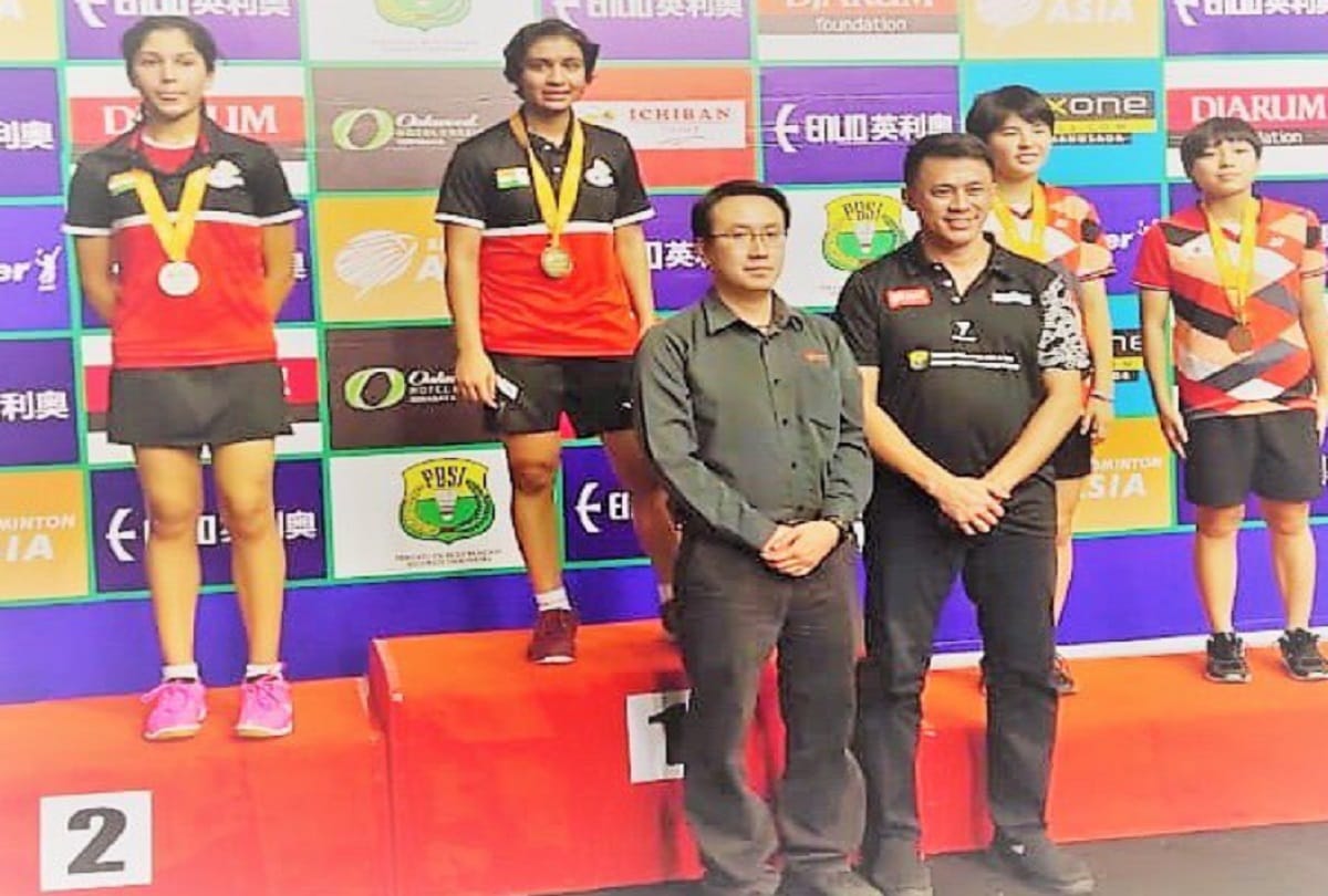 Tasnim Mir won U15 Asian Junior badminton Championships defeating Tara Shah