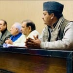 D Raja, Sitaram yechuri, Gulam nabi azad and Kapil Sibbal