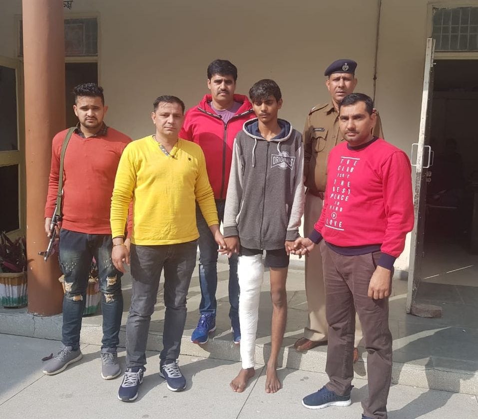 kidnap of businessman and police arrest one in short ancounter