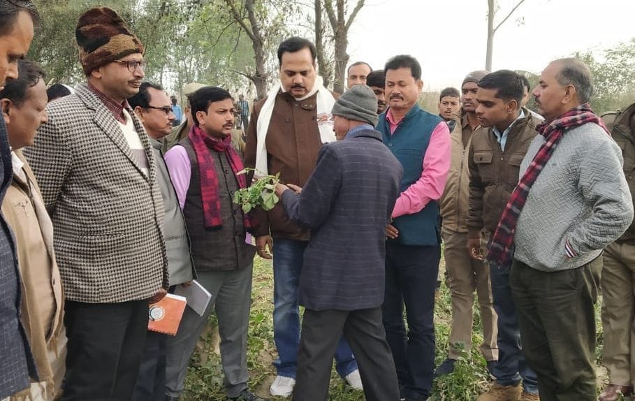 rain damages crop, farmer complaints
