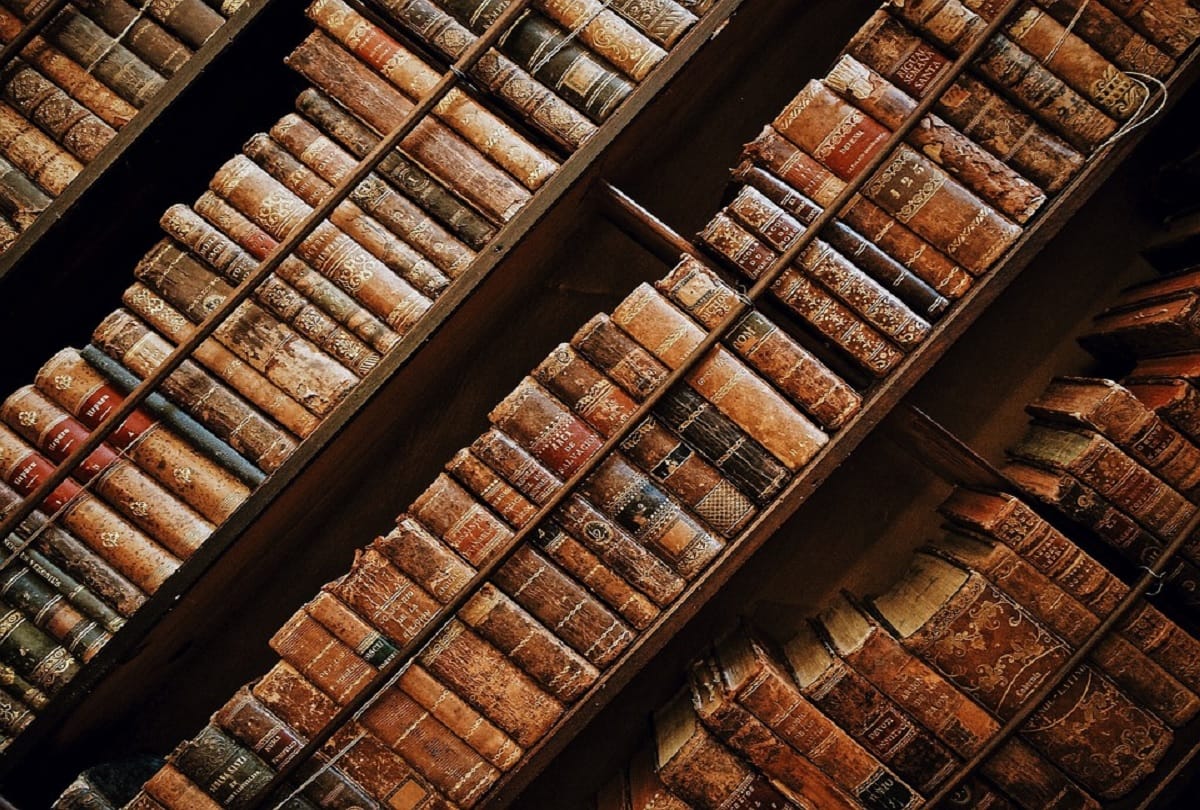 Secret library where thousands years old books are kept
