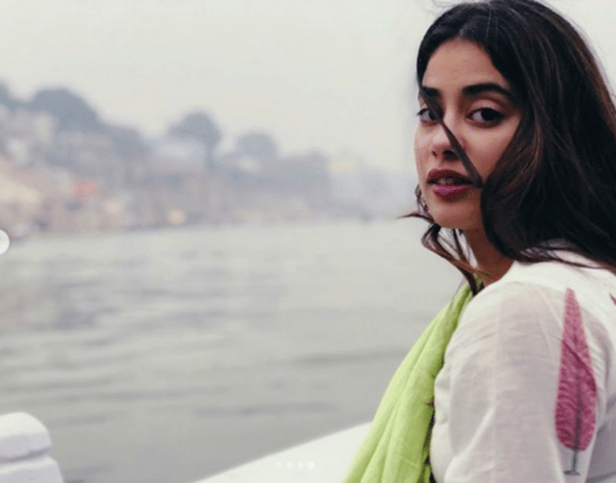 Janhavi Kapoor missing varanasi in lockdown instagram social media  video