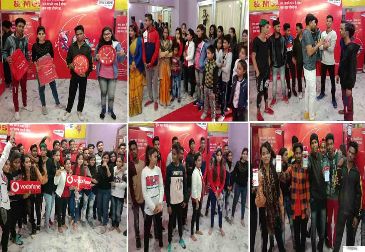 Vodafone and Amar Ujala Organized Fastest Challenge Talent Hunt Show in kanpur