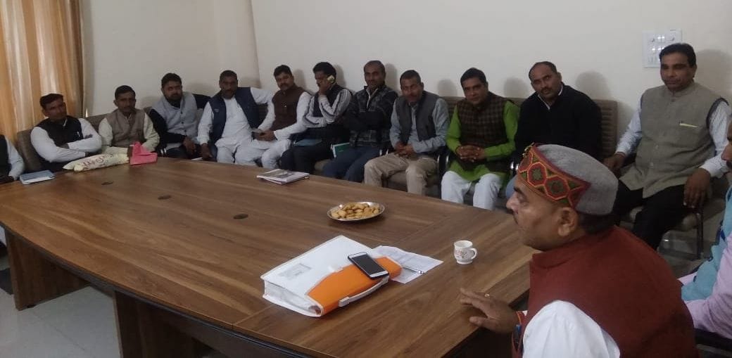 Muzaffarnagar BJP District President Vijay Shukla