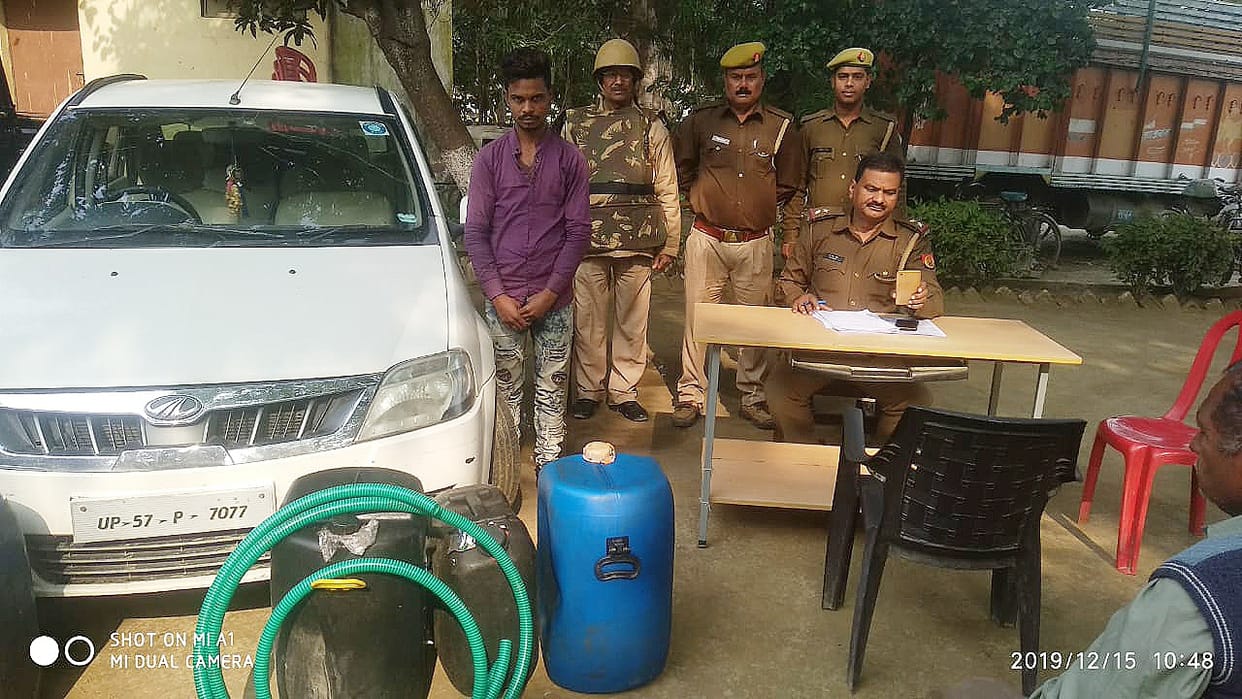 highway diesel theft a arrest