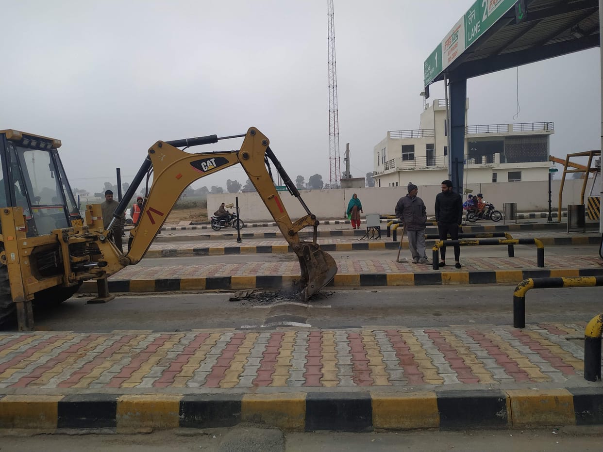 toll plaza