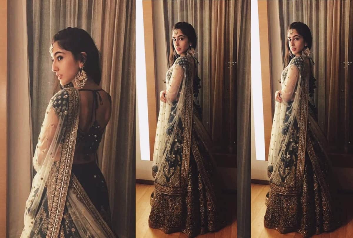 Sara ali khan ganga aarti reached varanasi atrangi re film shooting dhanush