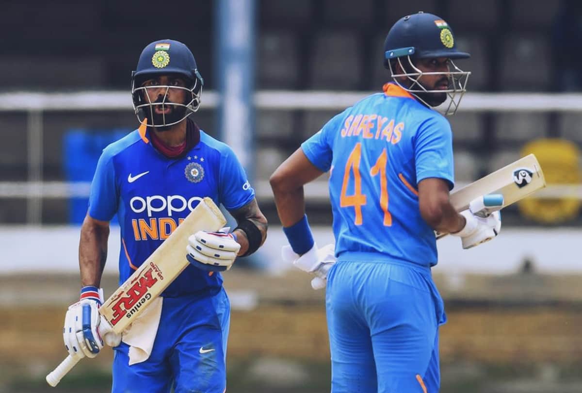 India vs New Zealand Shreyas Iyer Smash maiden Century against New Zealand in 1st ODI