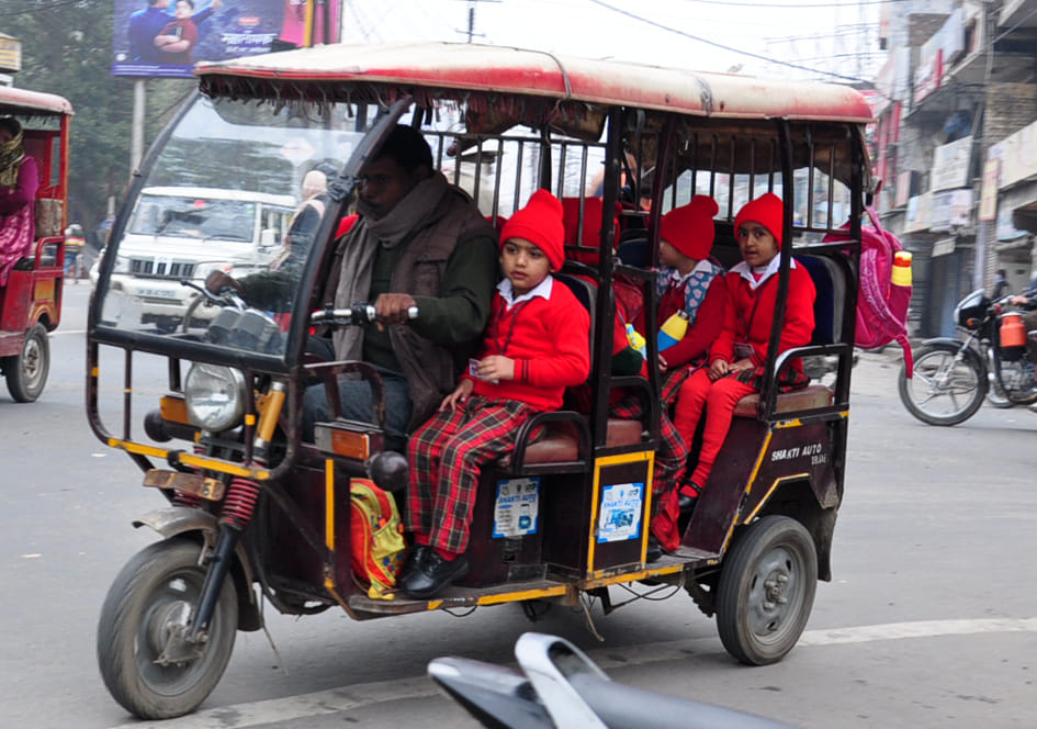 Five degrees minimum, people shivering with cold