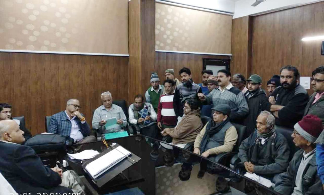Meeting with Nagar Nigam Mayor