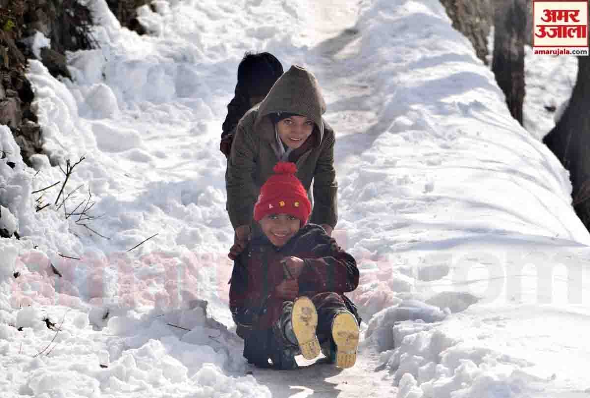 Jammu Kashmir after Heavy rain and snowfall, highway Closed For Traffic Due To Snowfall